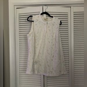 Modcloth lace top with pockets